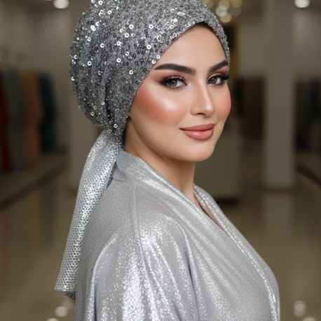 Eşarpbone Abiye Kumaş