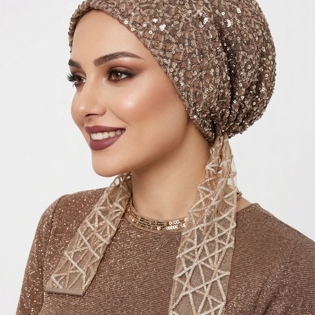 Eşarpbone Abiye Kumaş