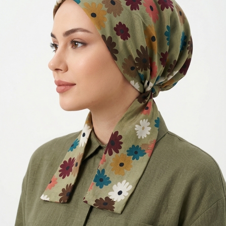 Eşarpbone Tülbent Kumaşı