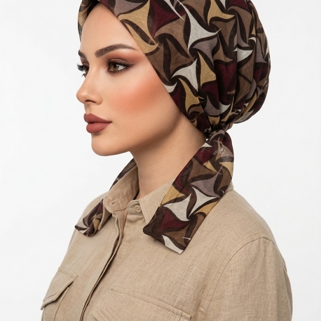 Eşarpbone Tülbent Kumaşı