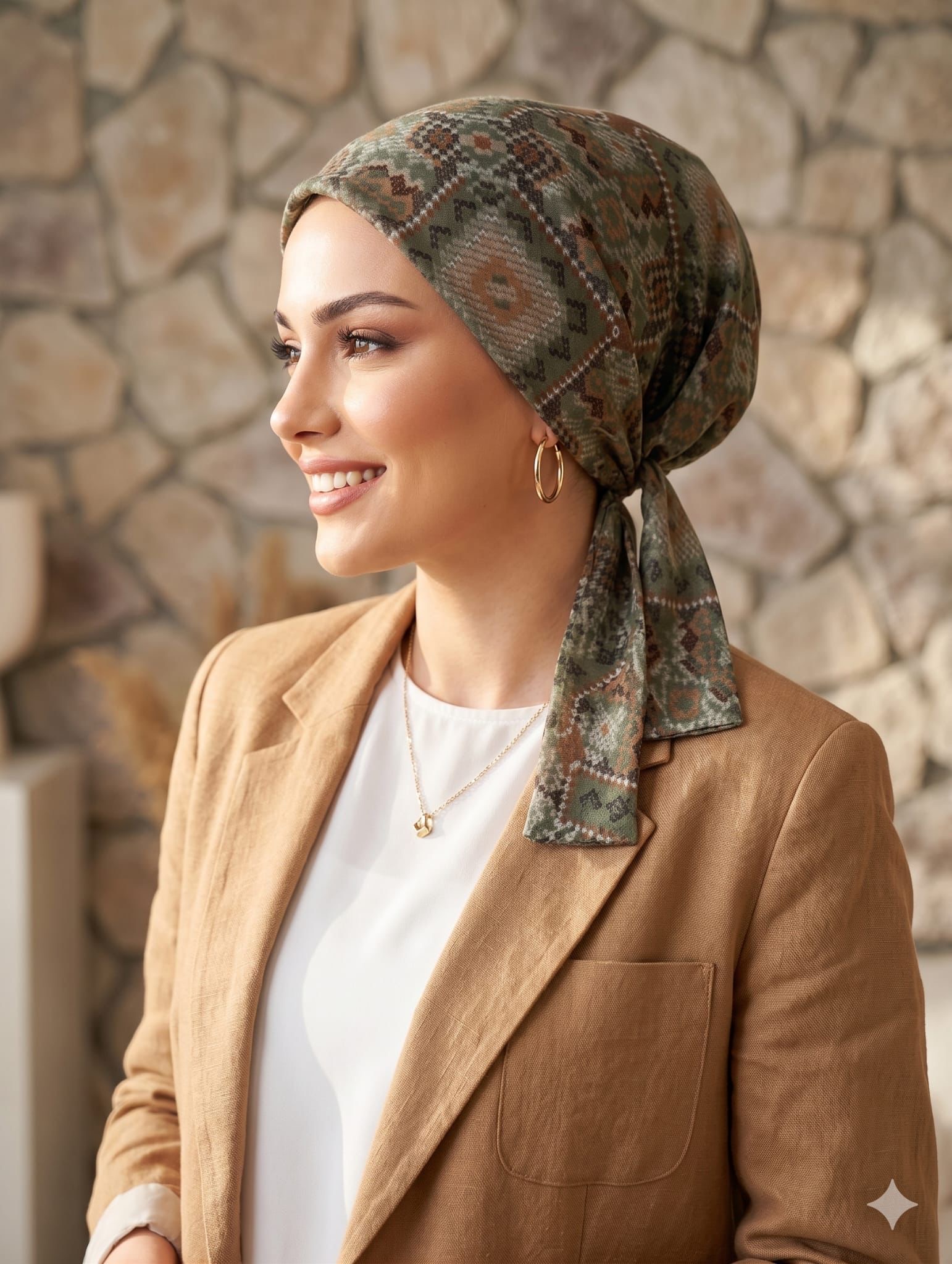 Tülbent Kumaşı - Desenli 7