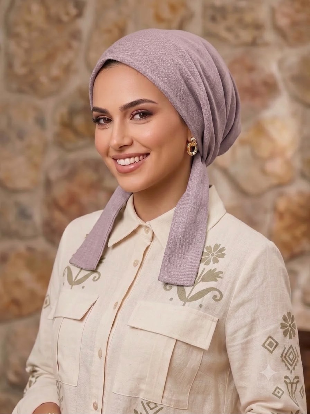 Tülbent Kumaşı - Pudra Rengi