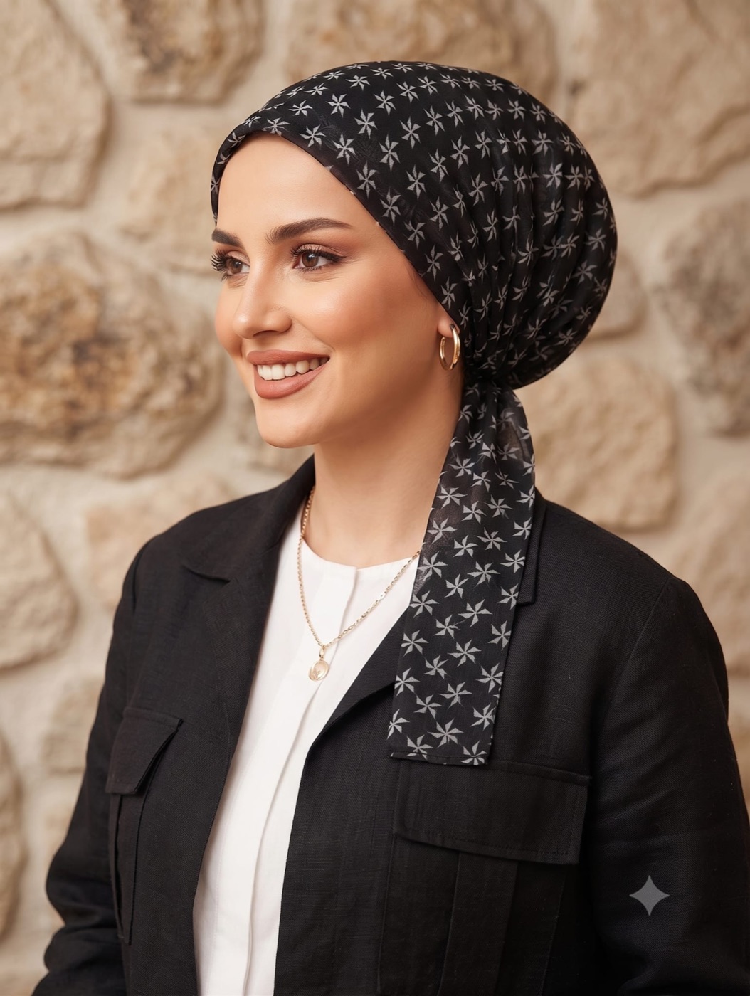 Tülbent Kumaşı - Desenli 13