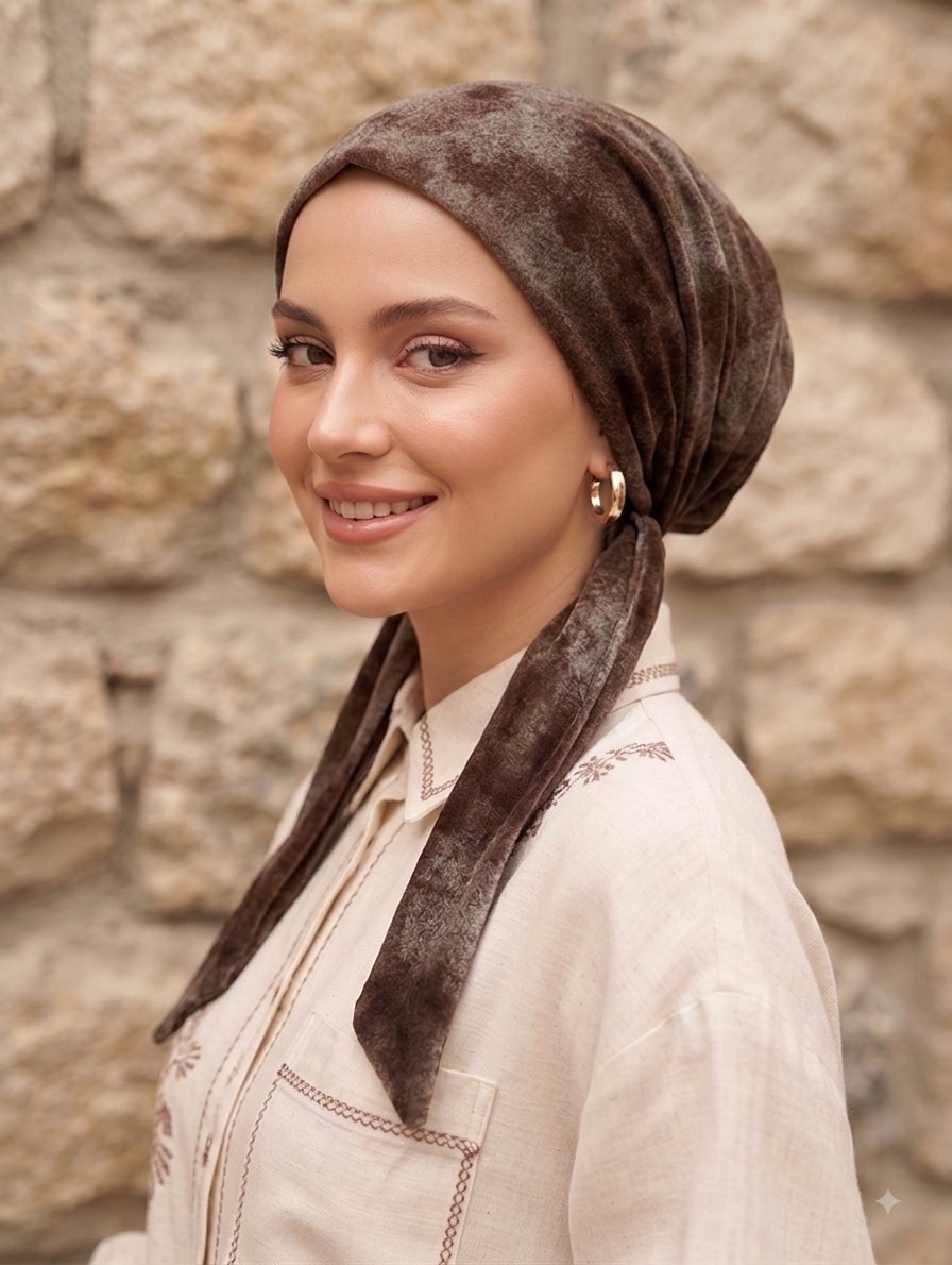 Tülbent Kumaşı - Desenli 15